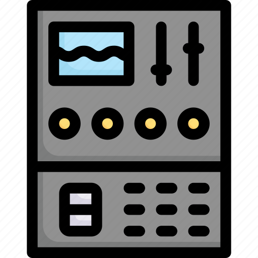 Industry, manufacturing, factory, production, dashboard, control panel, system icon - Download on Iconfinder