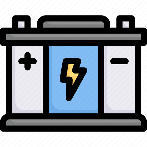 Industry, manufacturing, factory, production, electronic battery, energy, power icon - Download on Iconfinder