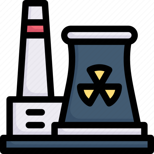 Industry, manufacturing, factory, production, nuclear energy, nuclear tower, energy icon - Download on Iconfinder