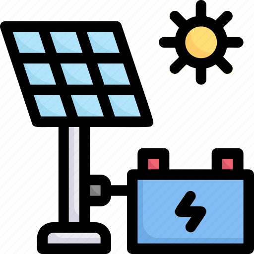 Industry, manufacturing, factory, production, renewable energy, solar panel, ecology icon - Download on Iconfinder