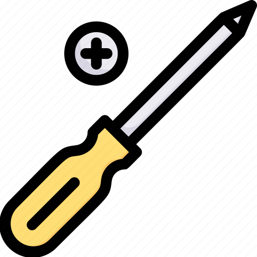 Industry, manufacturing, factory, production, repair tools, screwdriver, equipment icon - Download on Iconfinder