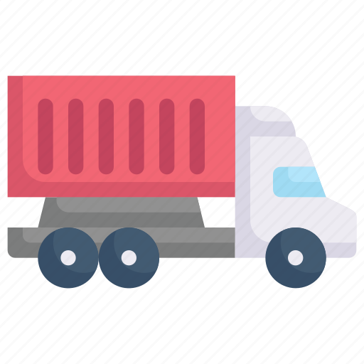 Industry, manufacturing, factory, production, container truck, cargo, transport icon - Download on Iconfinder