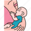 breastfed, newborn, milk, maternity, motherhood 