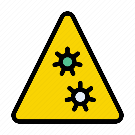 Alert, corona, danger, virus, warning icon - Download on Iconfinder
