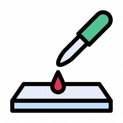 Blood, dropper, lab, medical, test icon - Download on Iconfinder