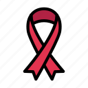 aids, cancer, medical, oncology, ribbon