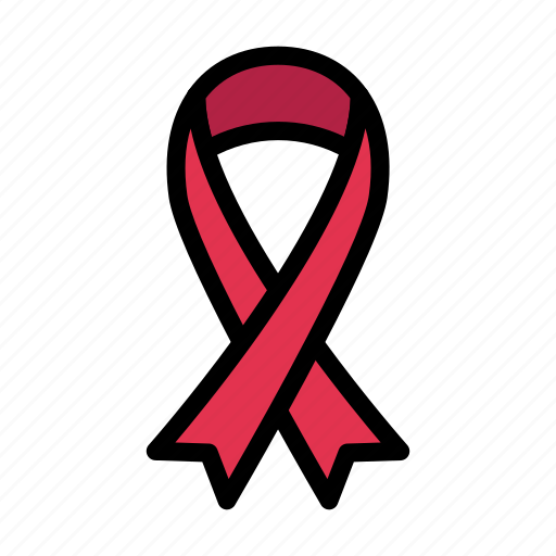 Aids, cancer, medical, oncology, ribbon icon - Download on Iconfinder