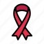 aids, cancer, medical, oncology, ribbon 