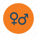 gender, male female, signs, symbols