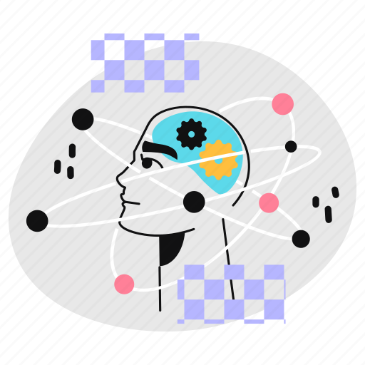 Brain, science, mind, intelligence, idea, illustration, head illustration - Download on Iconfinder