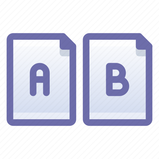 Ab, testing, document, file icon - Download on Iconfinder