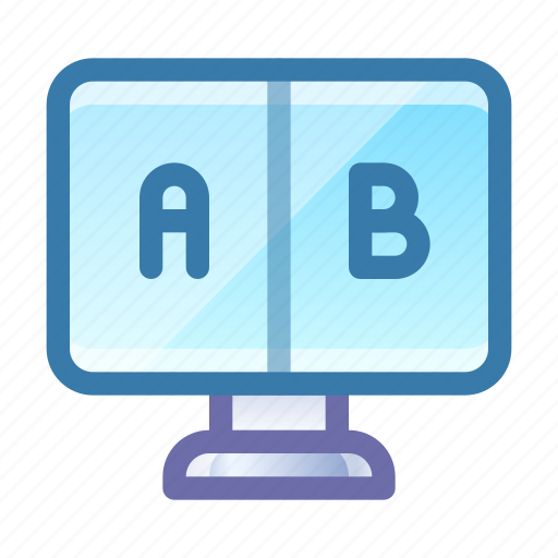 Ab, testing, desktop, computer icon - Download on Iconfinder