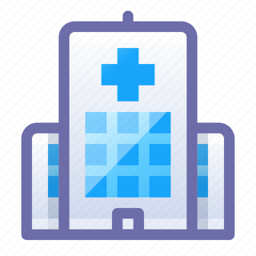 Hospital, medical, building, clinic icon - Download on Iconfinder