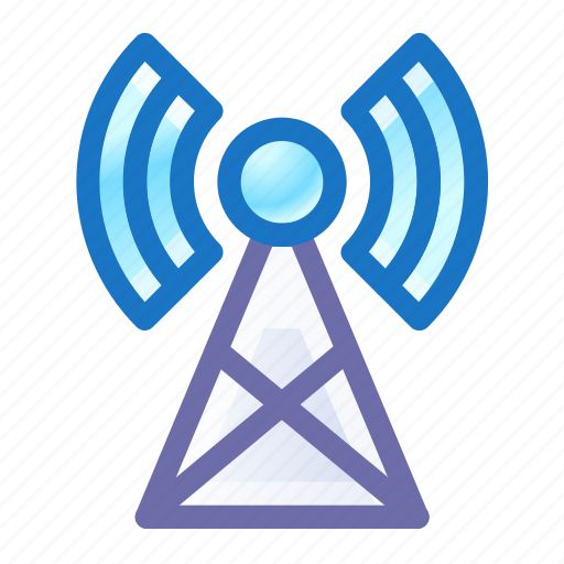 Radio, tower, signal, building icon - Download on Iconfinder