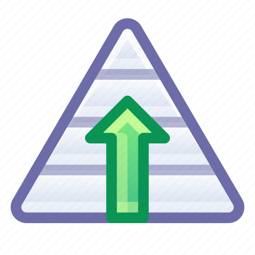 Career, rise, pyramid icon - Download on Iconfinder