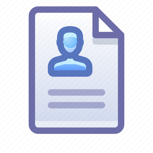 Career, resume, file icon - Download on Iconfinder