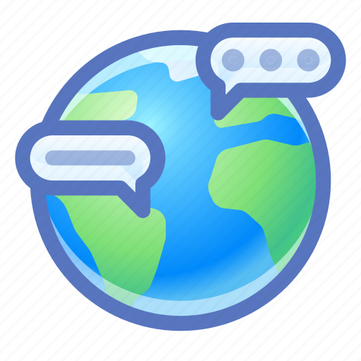Global, communication, messages icon - Download on Iconfinder