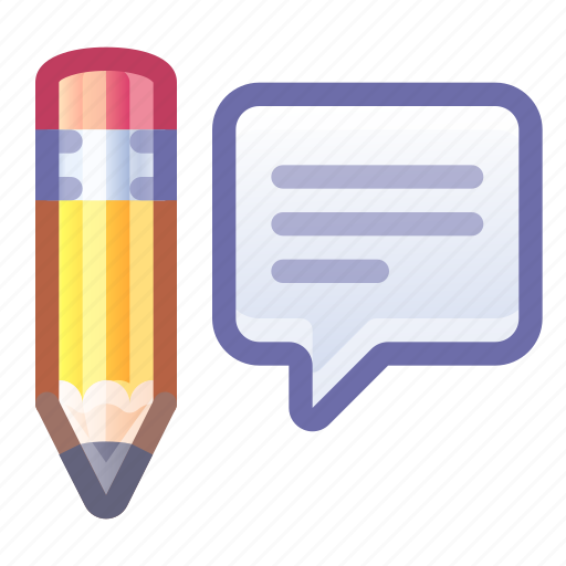 Edit, write, comment icon - Download on Iconfinder