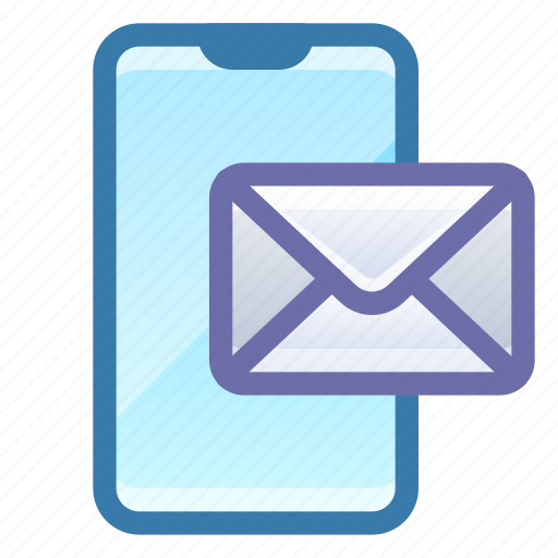 Smartphone, mail, message icon - Download on Iconfinder