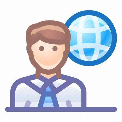 Tv, news, anchor, man icon - Download on Iconfinder