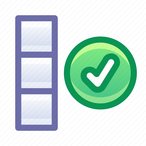Cell, done, column icon - Download on Iconfinder