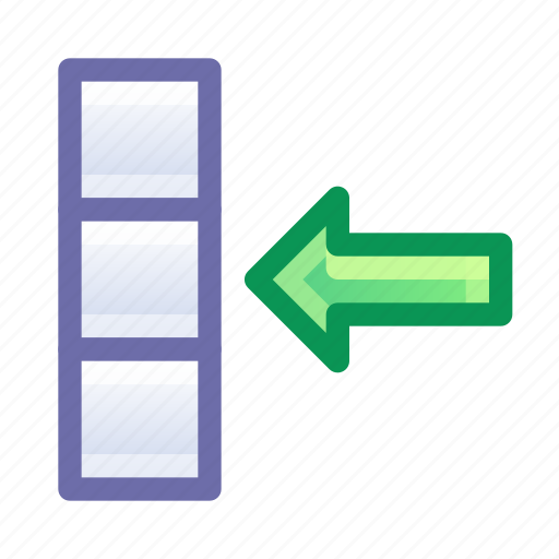 Database, import, column icon - Download on Iconfinder