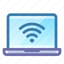 laptop, wifi, internet