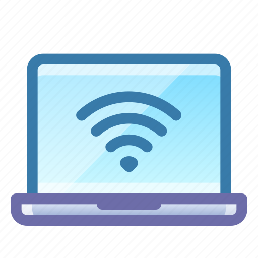 Laptop, wifi, internet icon - Download on Iconfinder
