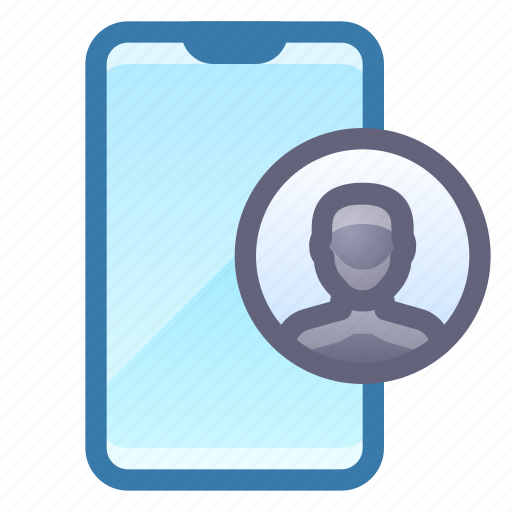 Smartphone, account, login icon - Download on Iconfinder