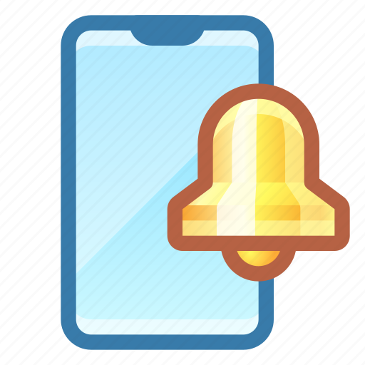 Smartphone, alert, notification icon - Download on Iconfinder
