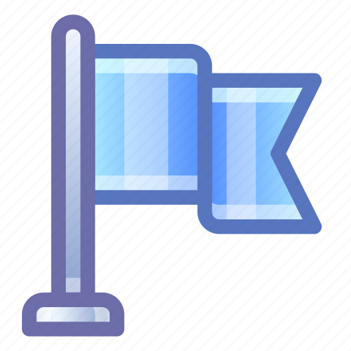 Flag, blue icon - Download on Iconfinder on Iconfinder