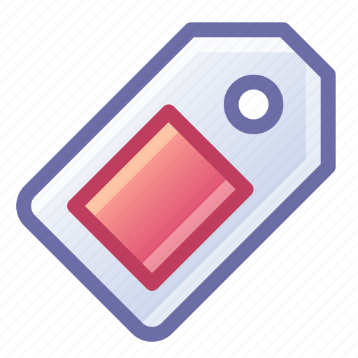 Tag, red icon - Download on Iconfinder on Iconfinder