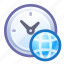 clock, time, network 