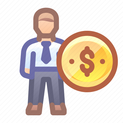 Employee, man, salary, money icon - Download on Iconfinder