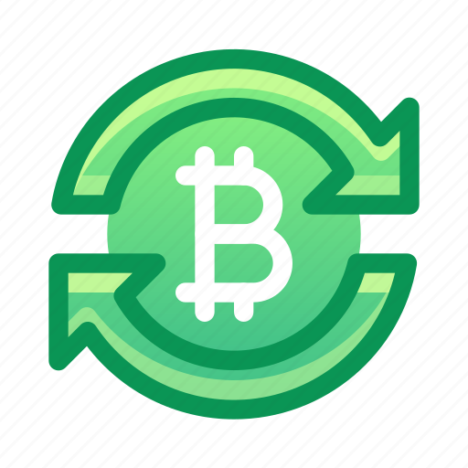 Bitcoin, crypto, transfer, exchange icon - Download on Iconfinder