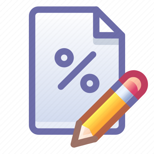 Edit, loan, credit, document icon - Download on Iconfinder
