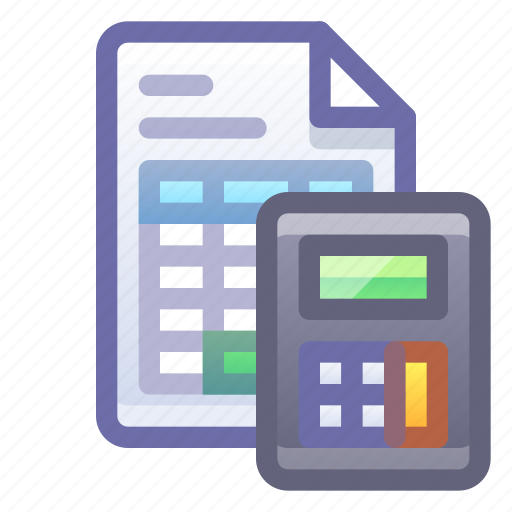 Accounting, calculator, finance, document icon - Download on Iconfinder