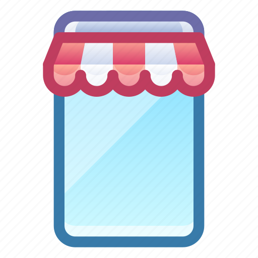 Smartphone, mobile, online, shop, ecommerce icon - Download on Iconfinder
