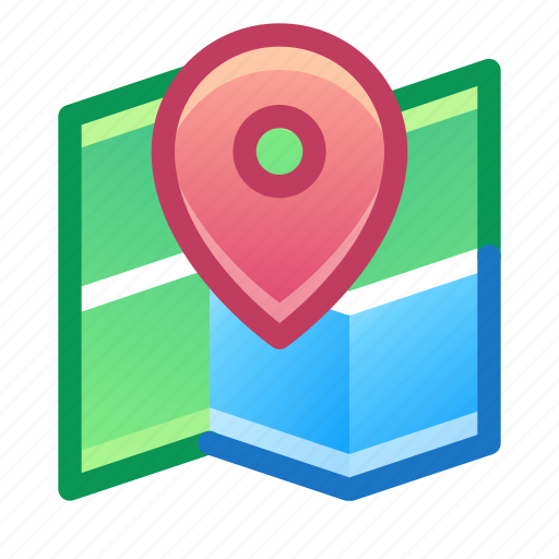 Map, pin, location, gps icon - Download on Iconfinder