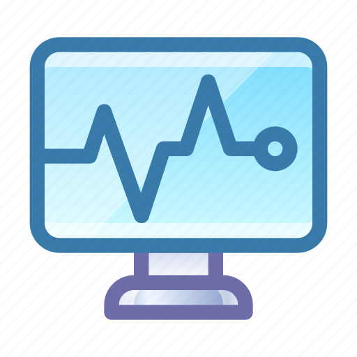 Digital, cardiogram, pulse, computer icon - Download on Iconfinder