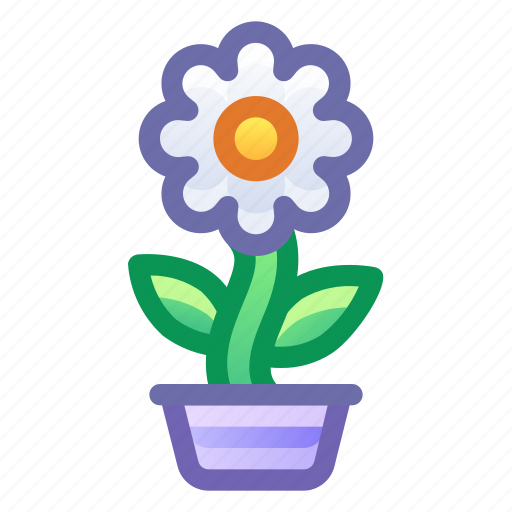 Home, flower, pot icon - Download on Iconfinder