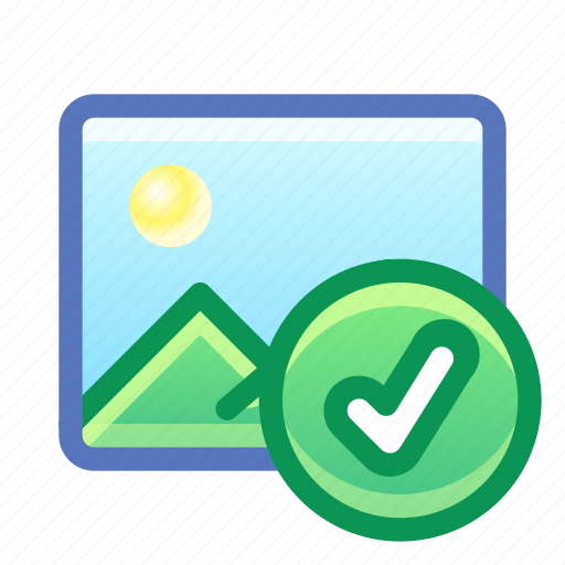 Save, check, image icon - Download on Iconfinder