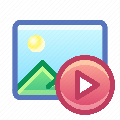 Play, gallery icon - Download on Iconfinder on Iconfinder