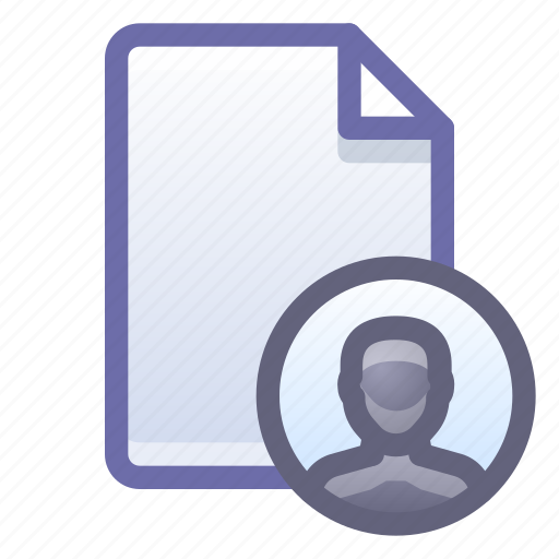 User, account, file icon - Download on Iconfinder