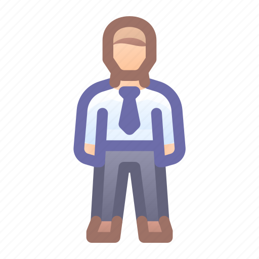 Company, employee, worker, male icon - Download on Iconfinder