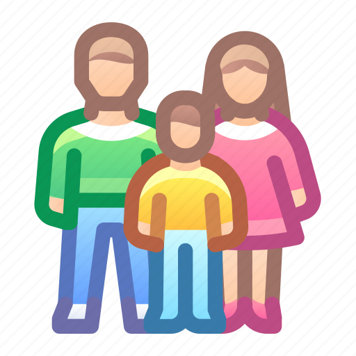Family, father, mother, kid icon - Download on Iconfinder