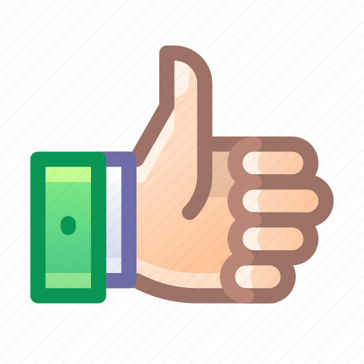 Thumbs, up, hand, good icon - Download on Iconfinder