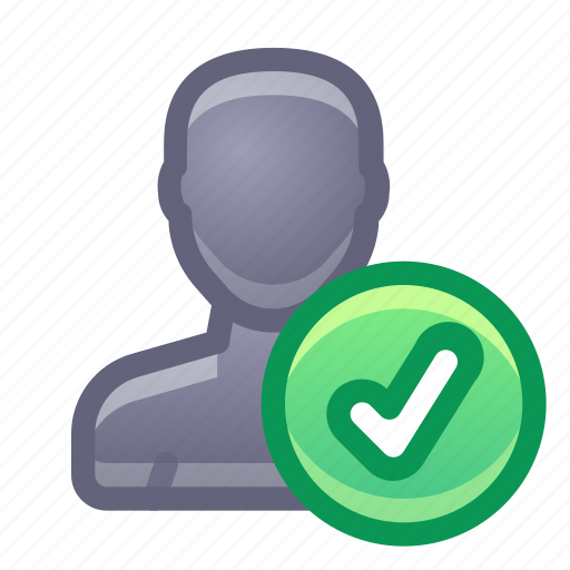 Account, user, done, check, tick icon - Download on Iconfinder