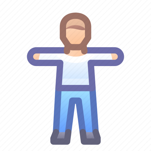 Accesability, human, pose, person icon - Download on Iconfinder