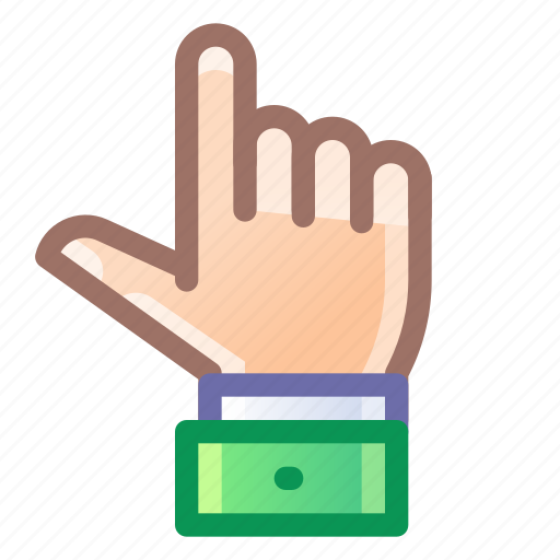 Pointing, hand, click icon - Download on Iconfinder
